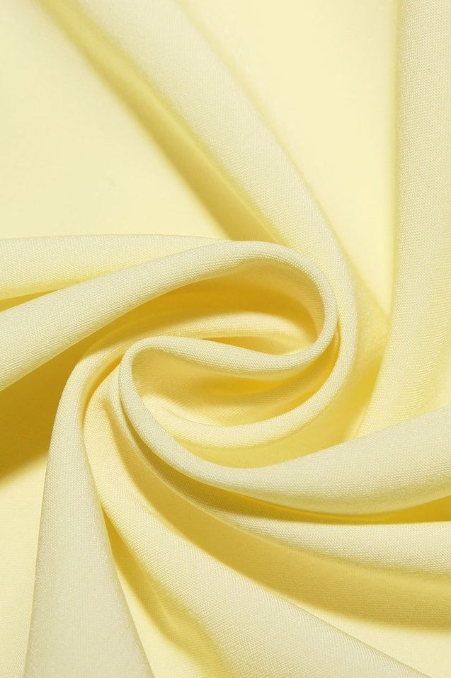 Robe Mini Jaune Luther Évasée