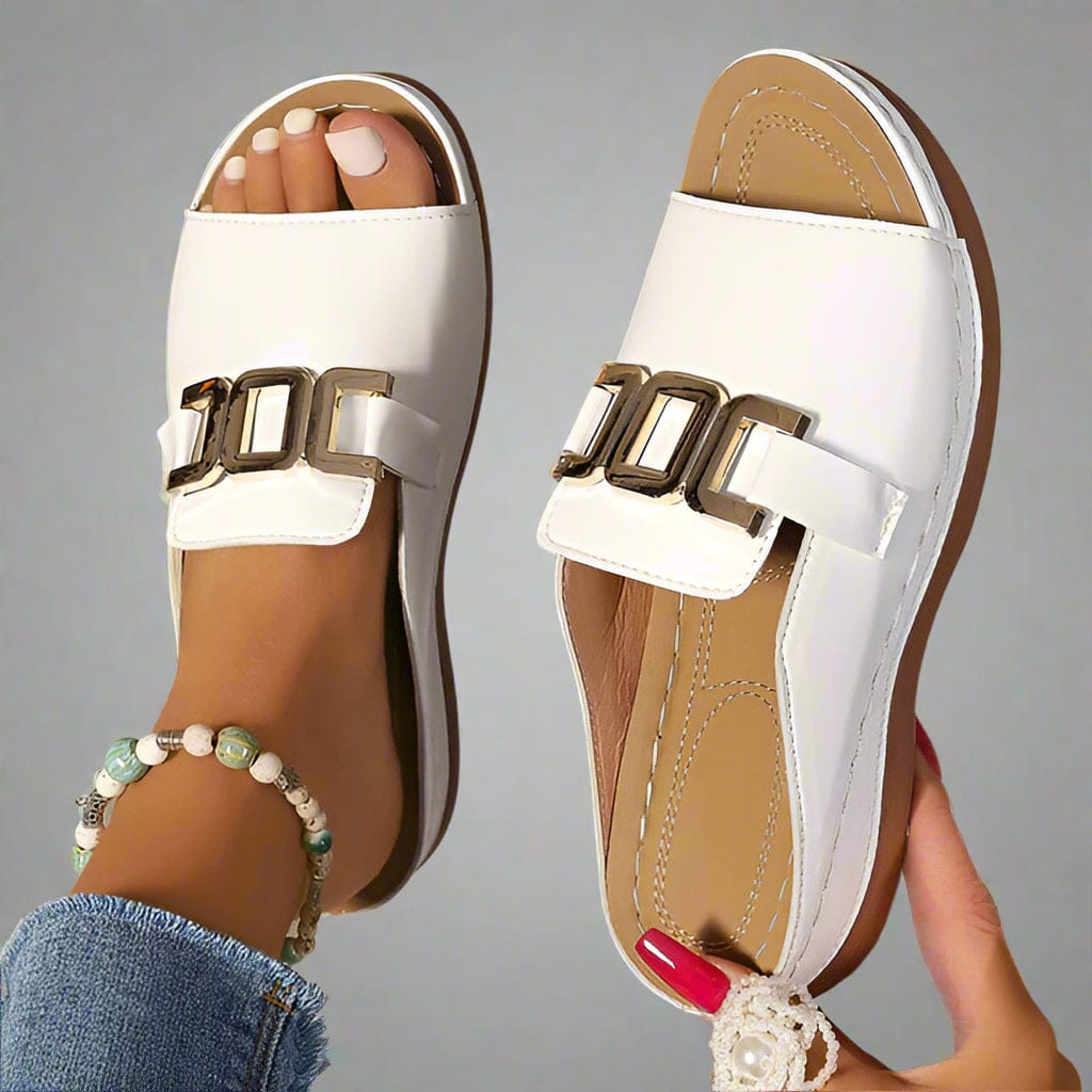 Elle | Sandales Confort à Talons