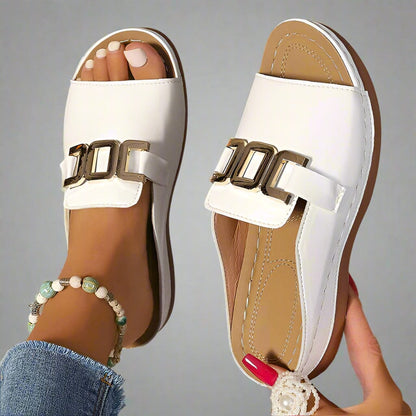 Elle | Sandales Confort à Talons