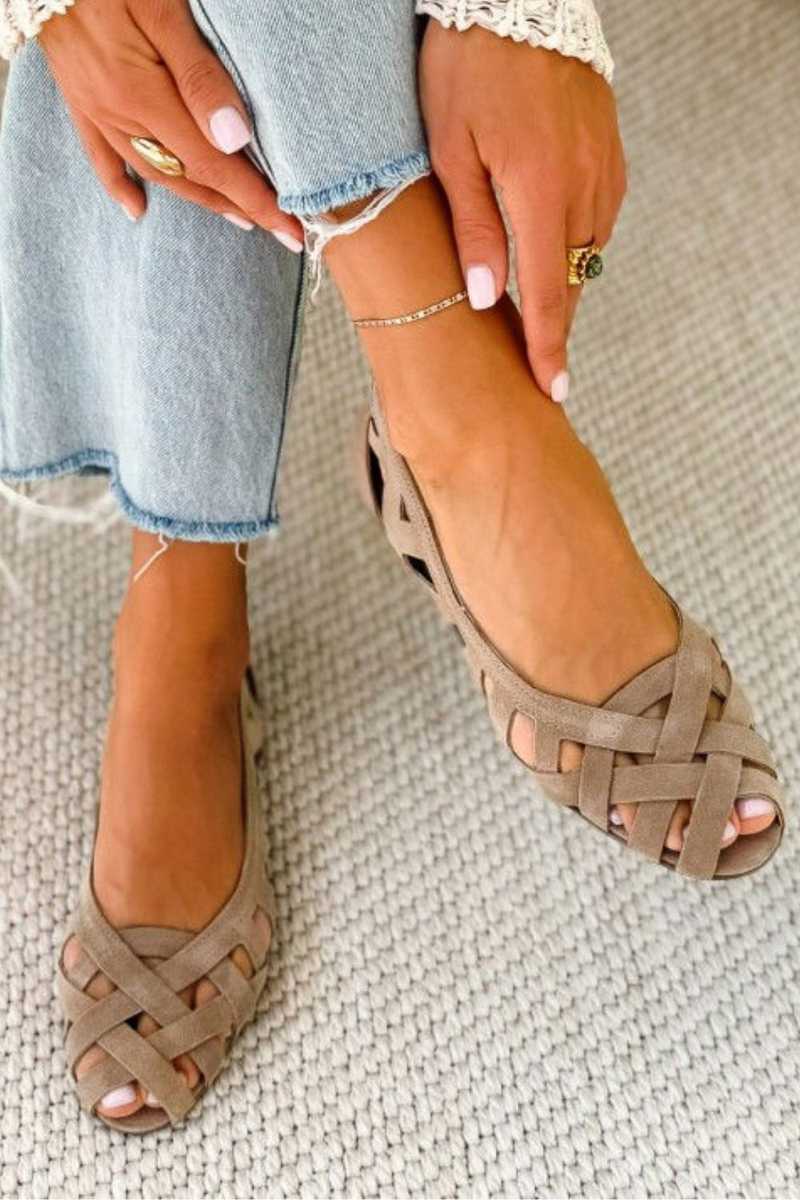 Caterina | Sandales Tressées Été Vibrant