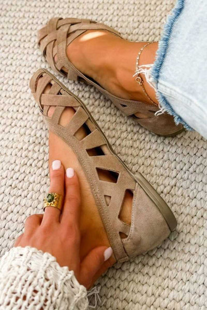 Caterina | Sandales Tressées Été Vibrant