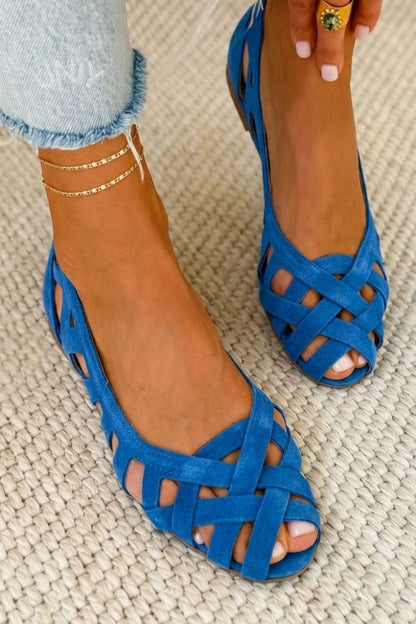 Caterina | Sandales Tressées Été Vibrant