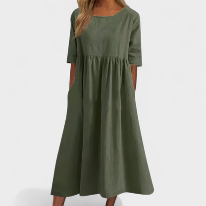 Manuela - Robe en Coton Aéré