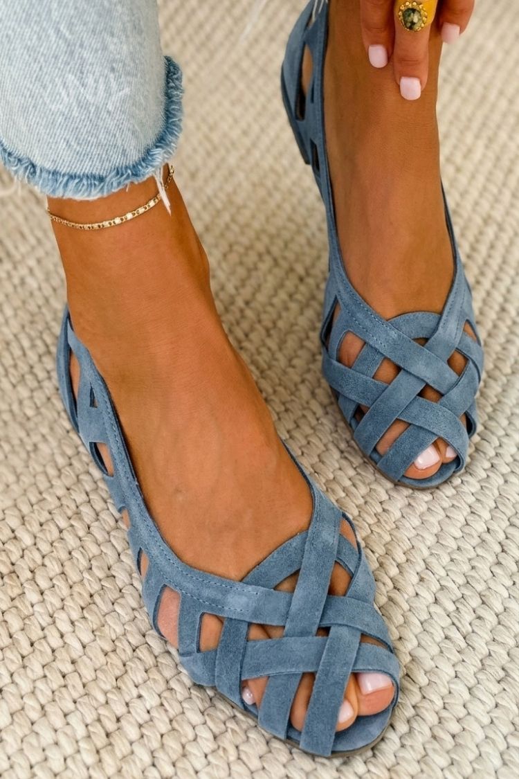 Caterina | Sandales Tressées Été Vibrant