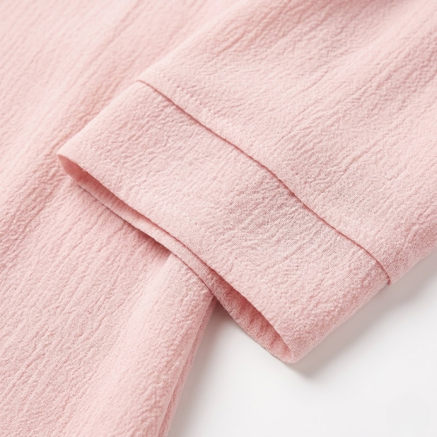 Robe Midi Ample à Manches Courtes et Superpositions pour Femmes