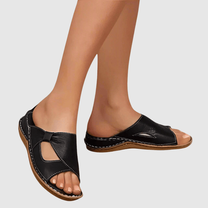 Yvonne | Sandales Confortables en Cuir