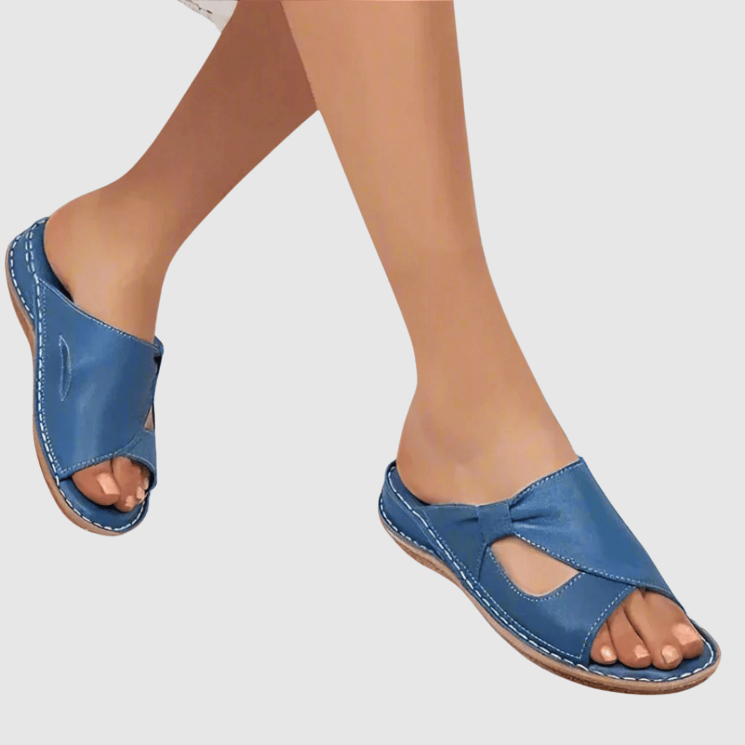 Yvonne | Sandales Confortables en Cuir