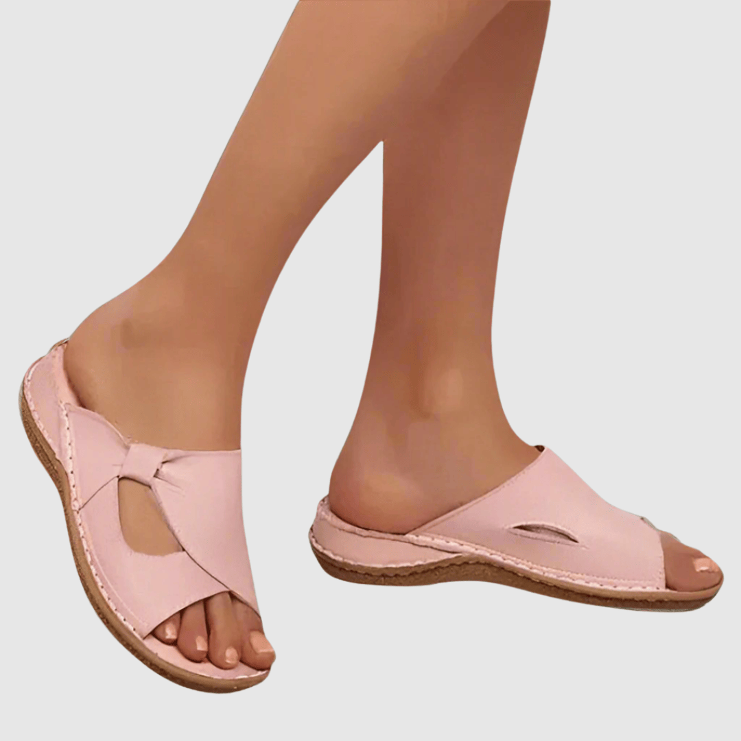 Yvonne | Sandales Confortables en Cuir