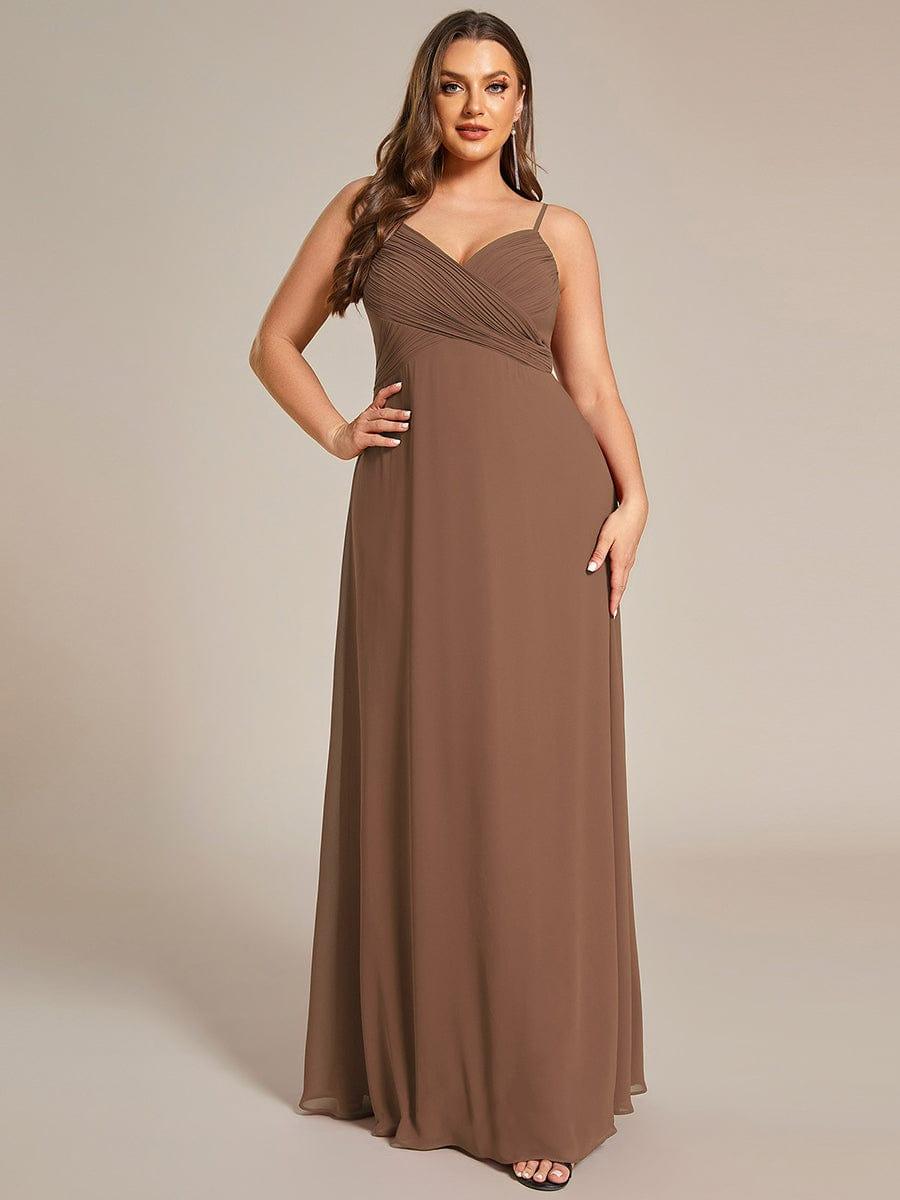 ever NOVA|Sweetheart Draped Back Floor Length Bridesmaid Dress