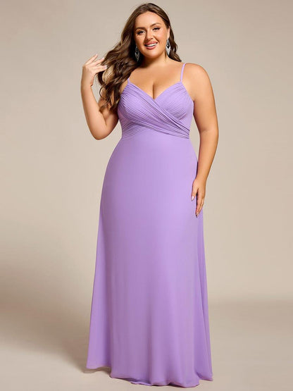 ever NOVA|Sweetheart Draped Back Floor Length Bridesmaid Dress