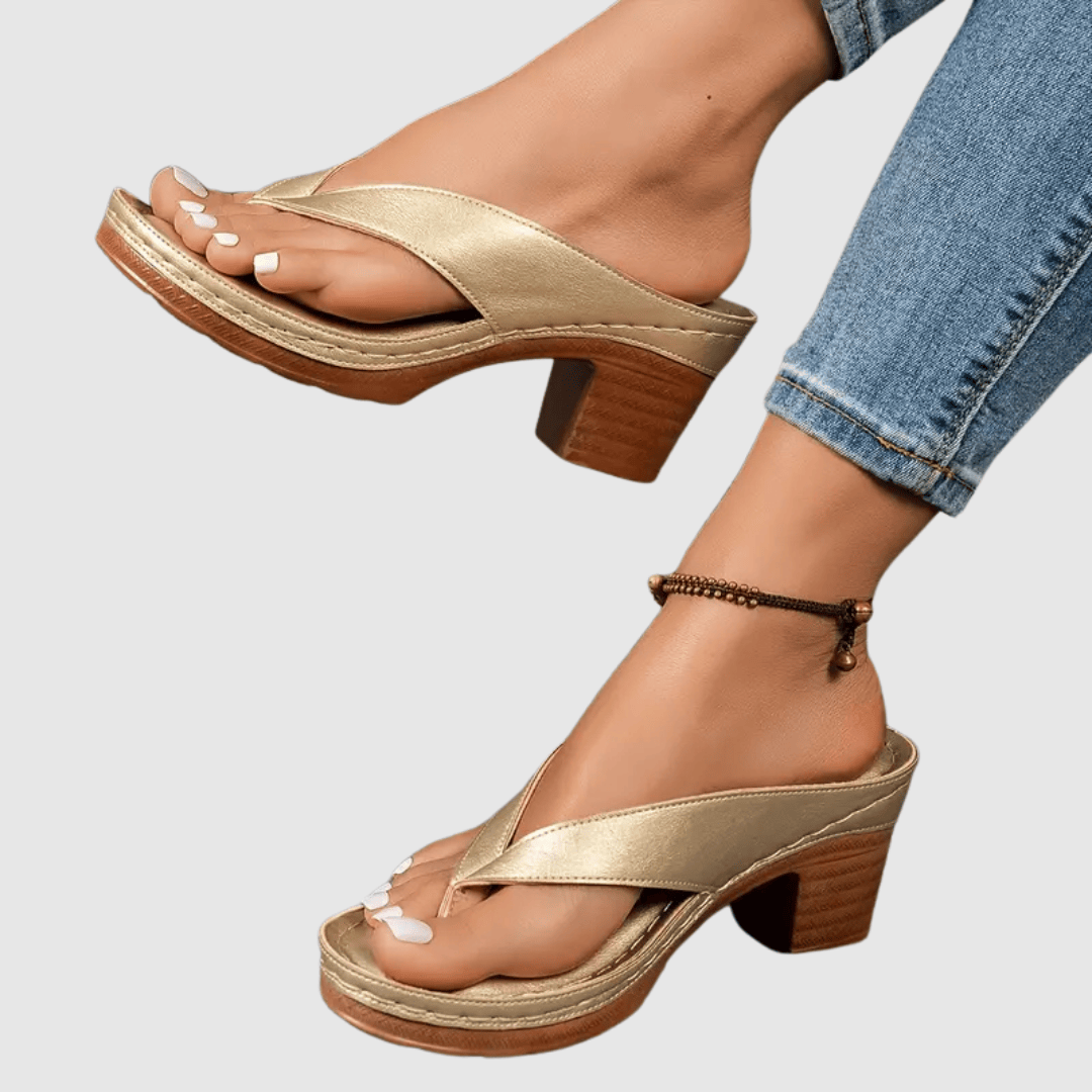 Nina | Sandales à Talons Confortables