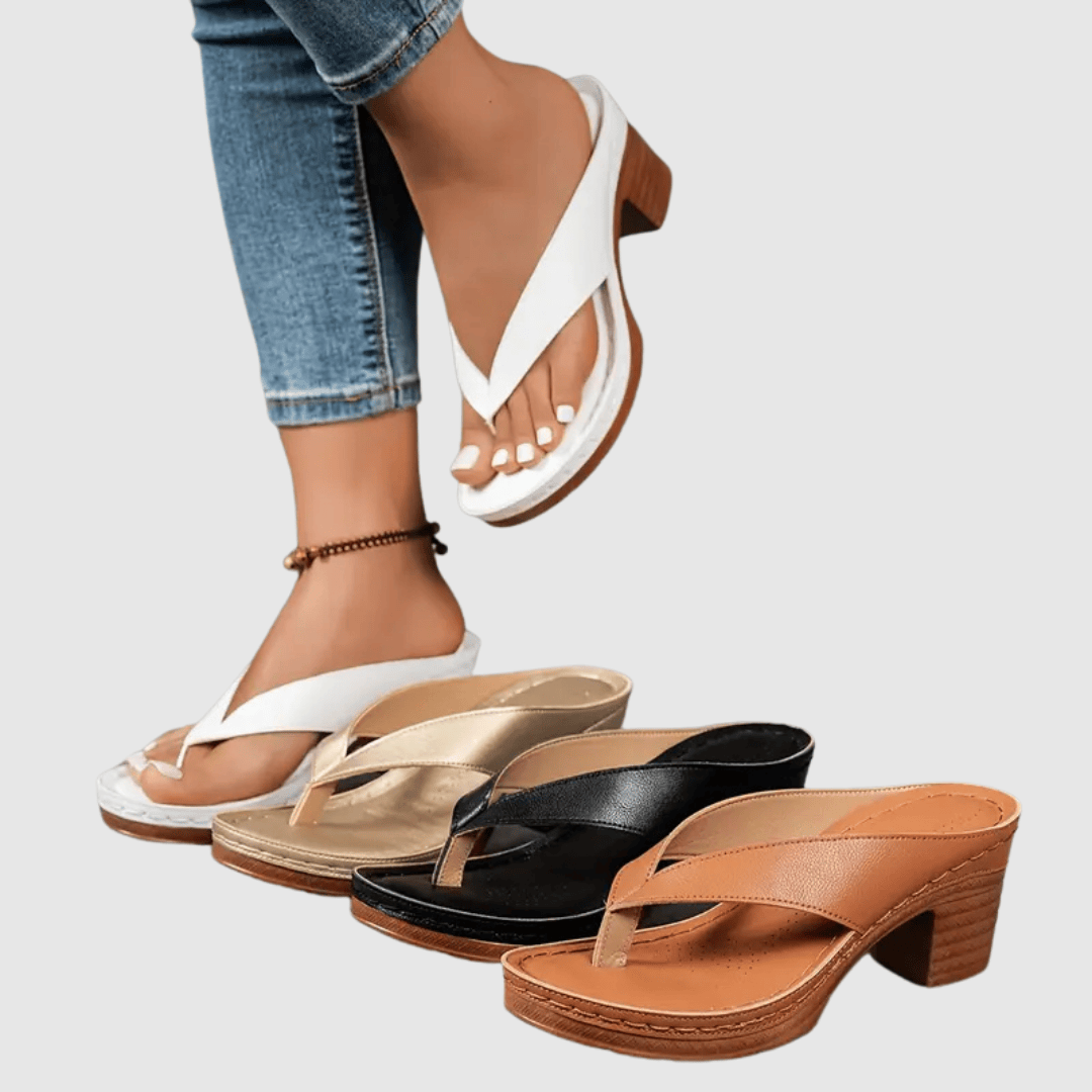 Nina | Sandales à Talons Confortables