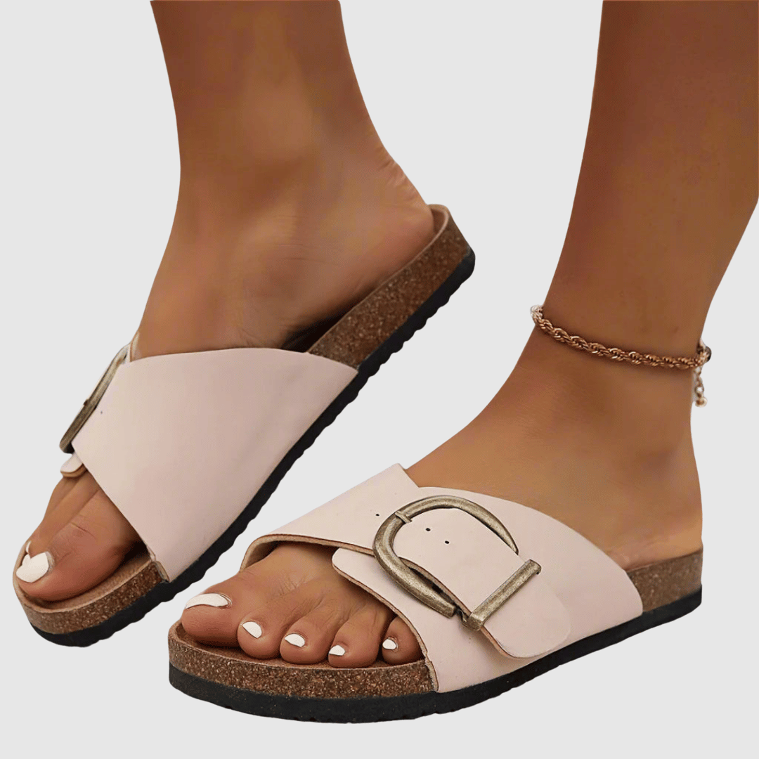 Theresa | Sandales Orthopédiques en Daim