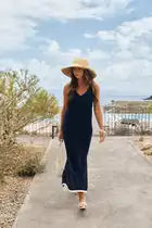 Sukienka Ellisa Velvet Navy