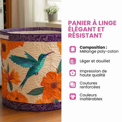 Panier à linge matelassé – Chat câlin