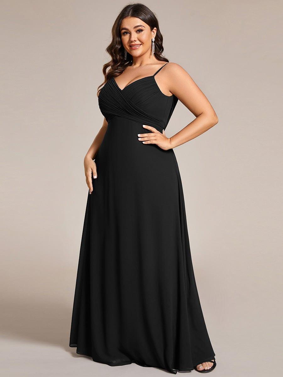 ever NOVA|Sweetheart Draped Back Floor Length Bridesmaid Dress