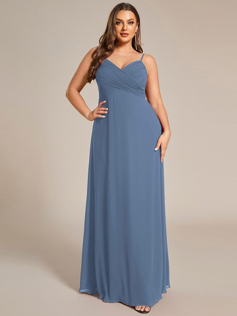 ever NOVA|Sweetheart Draped Back Floor Length Bridesmaid Dress