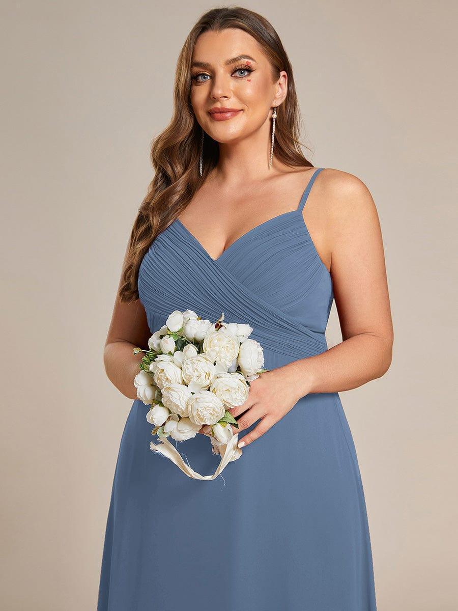 ever NOVA|Sweetheart Draped Back Floor Length Bridesmaid Dress
