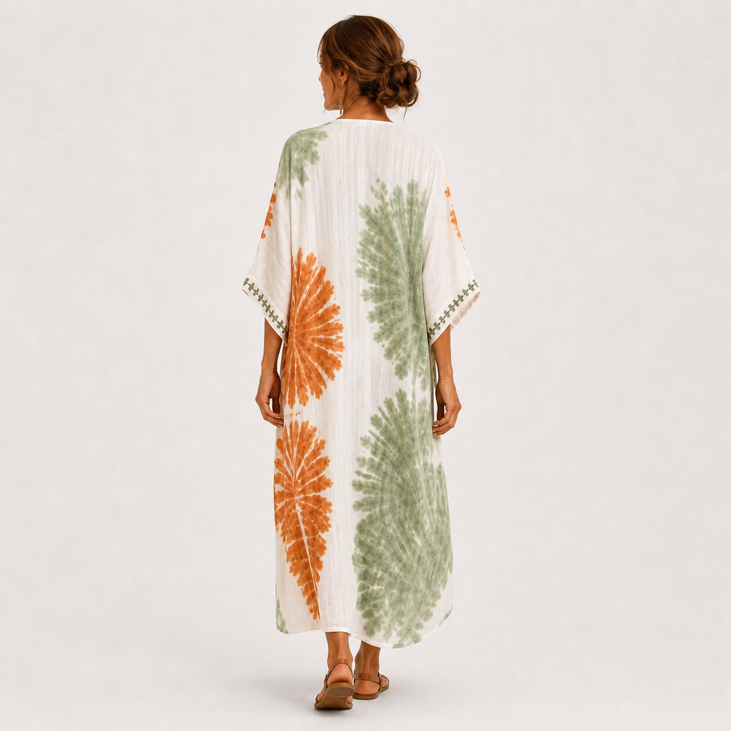 Venus | Caftan Tie-Dye Vert