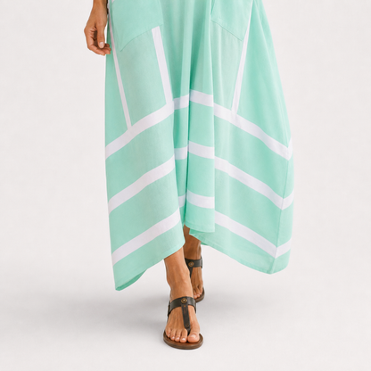 Zaira | Caftan Vert Menthe