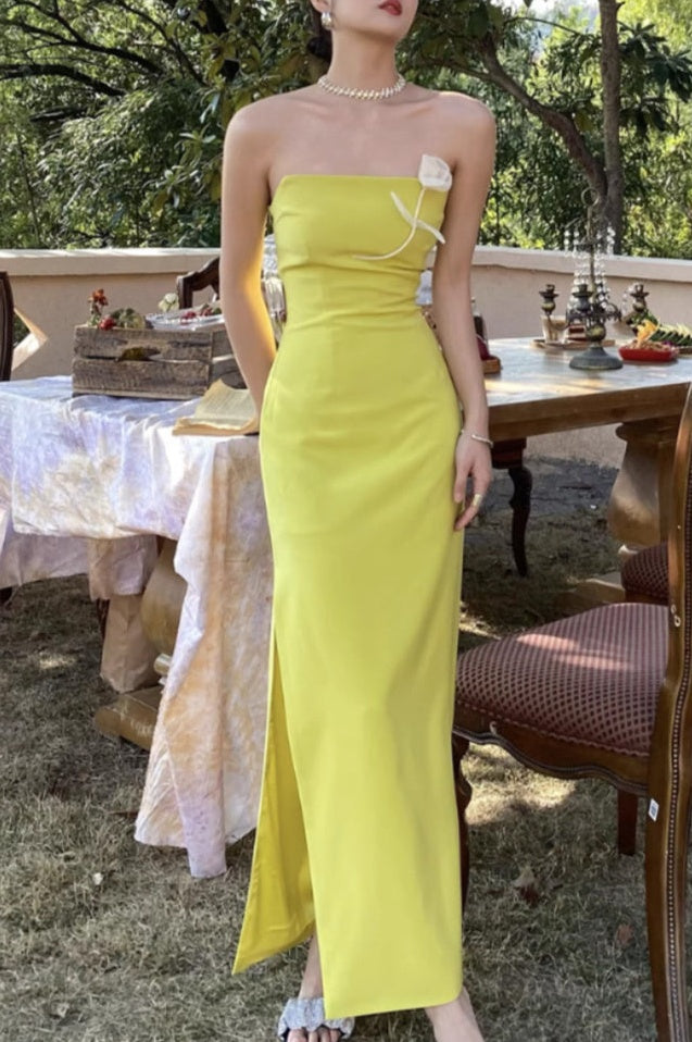 Robe Maxi Brodée Aishwarya à Fleurs