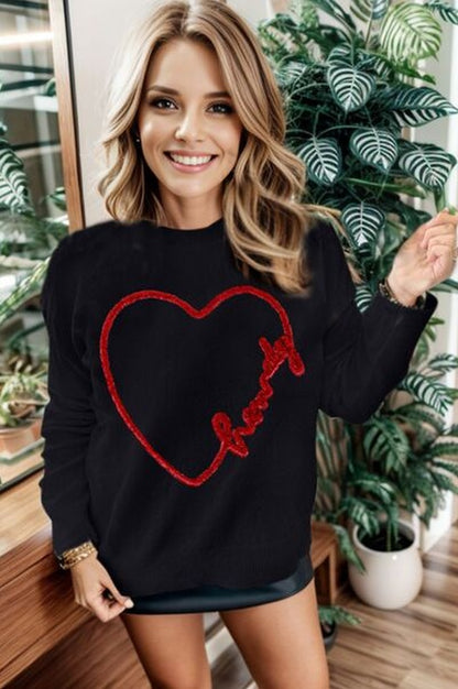Pull en Lurex Éclatant Holly Jolly
