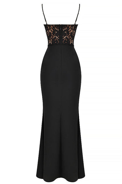Robe Maxi en Dentelle Isla