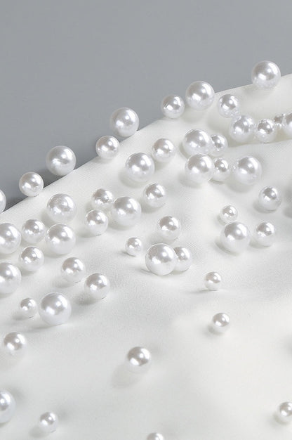Robe Bustier Brodée de Perles