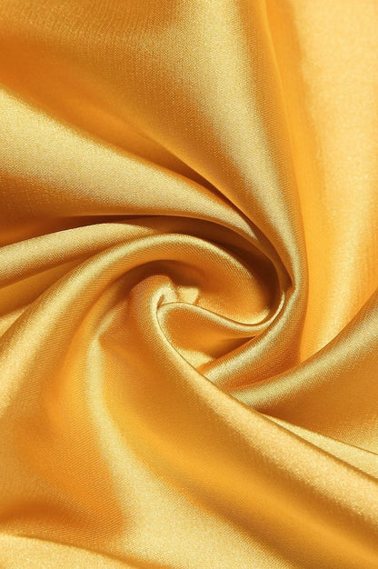 Robe Évasée à Volants en Abricot