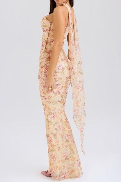 Ensemble Jupe avec Corset et Écharpe au Cou Hallie
