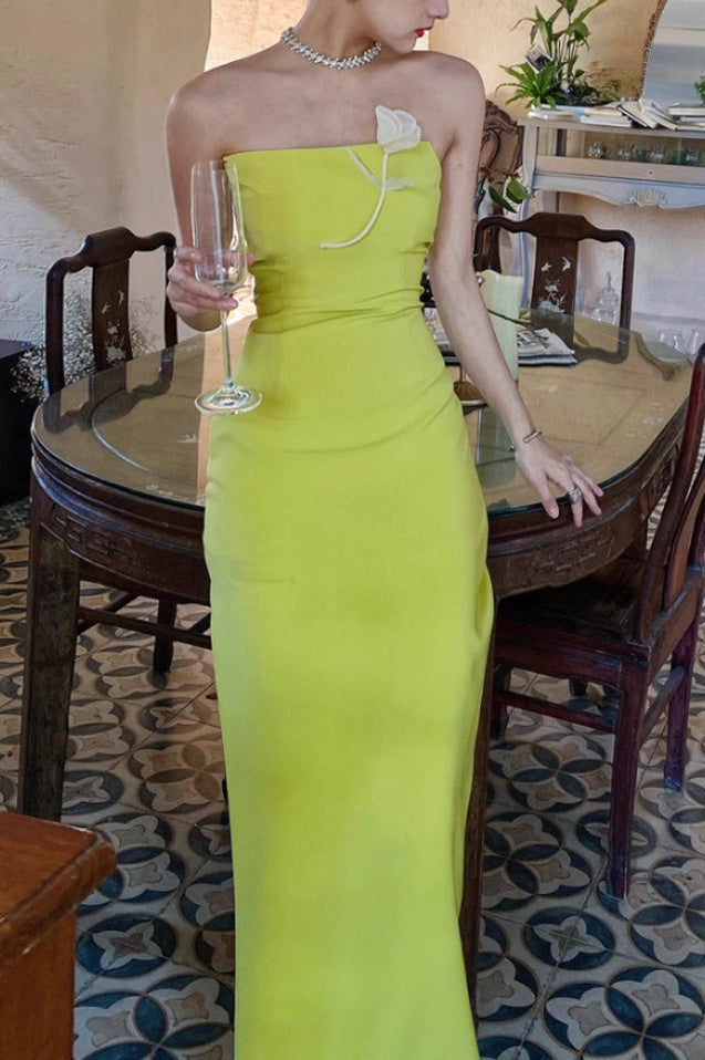 Robe Maxi Brodée Aishwarya à Fleurs
