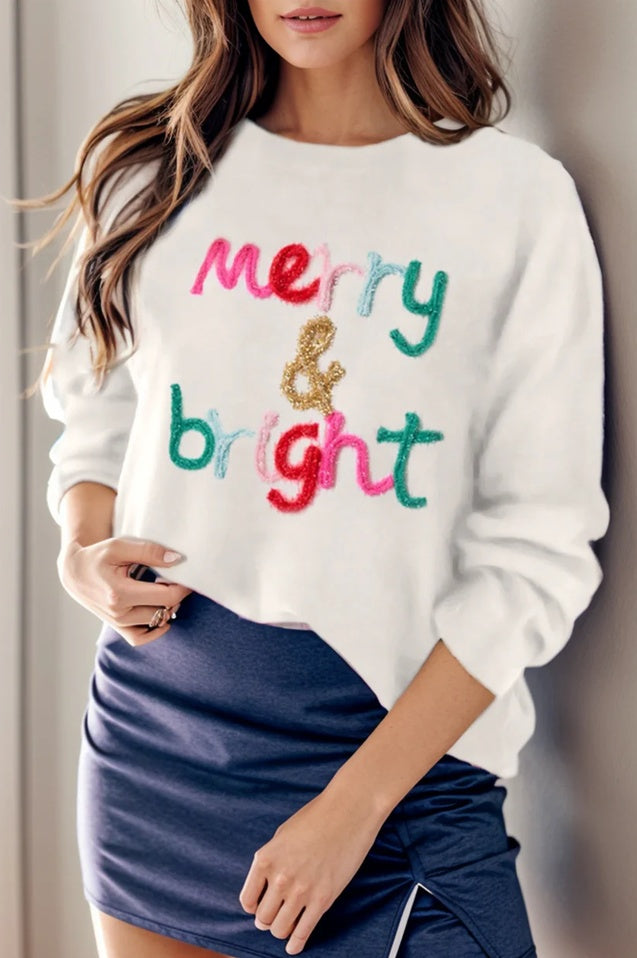 Pull en Lurex Éclatant Holly Jolly