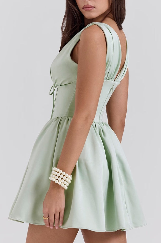 Robe Mini en Satin Emmeliette