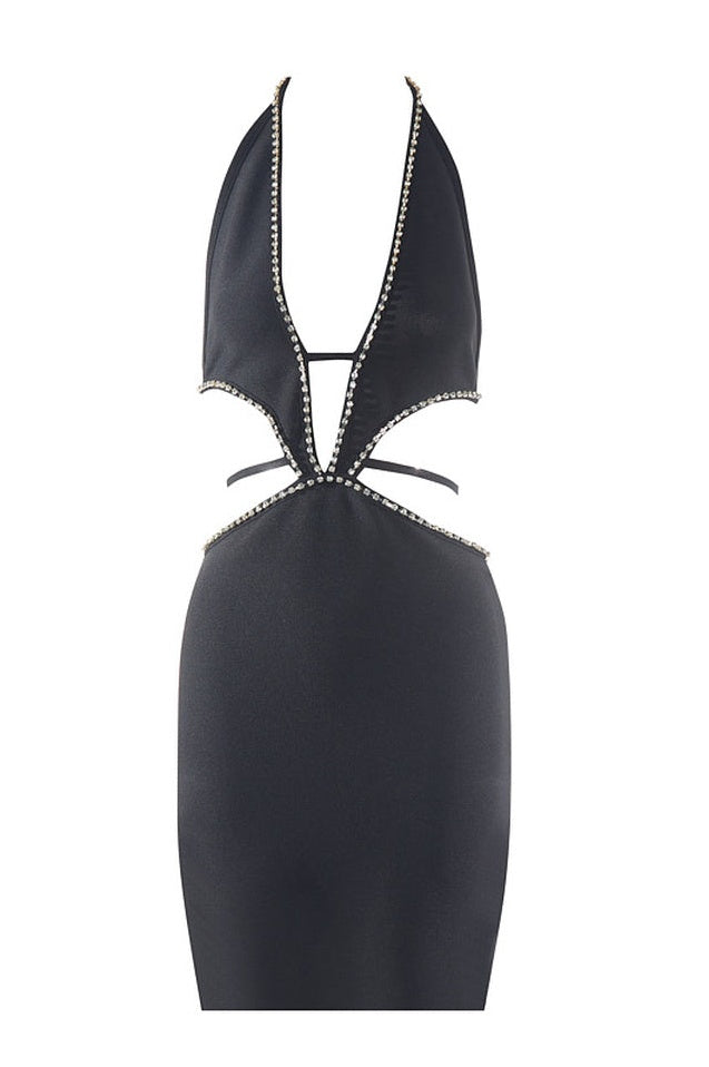Robe Mini Noire Égyptienne