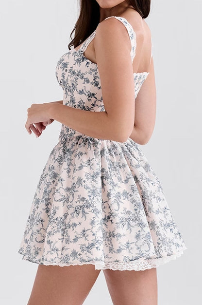 Robe Mini Brigite Évasée