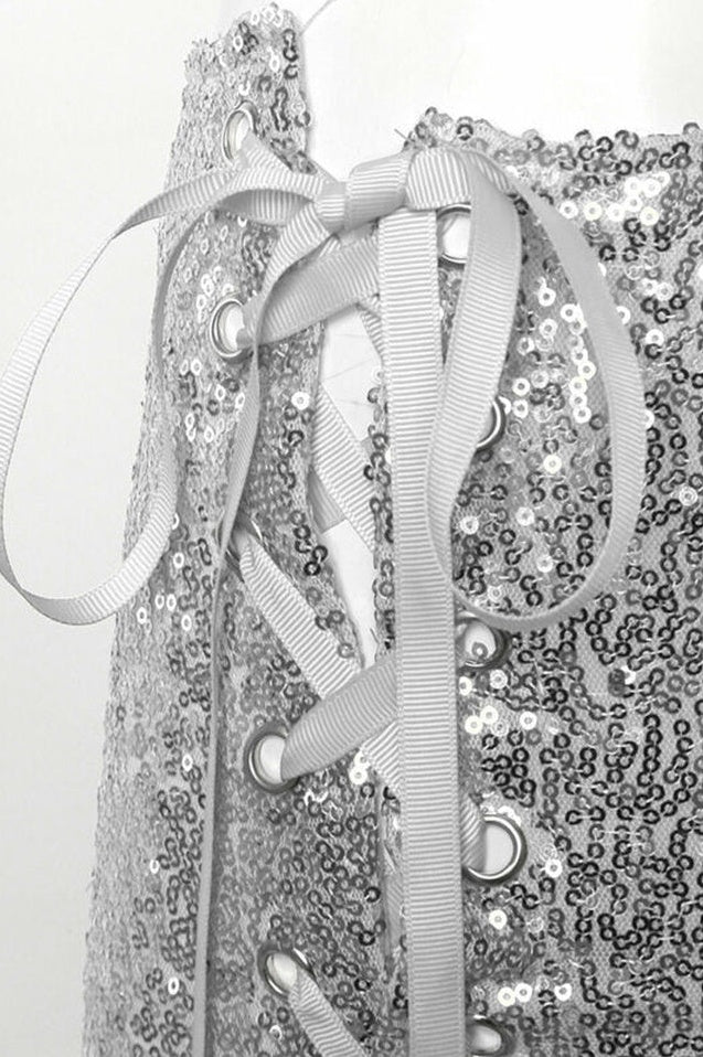 Shorts à Sequin Pailleté