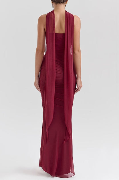 Ensemble Jupe avec Corset et Écharpe au Cou Hallie