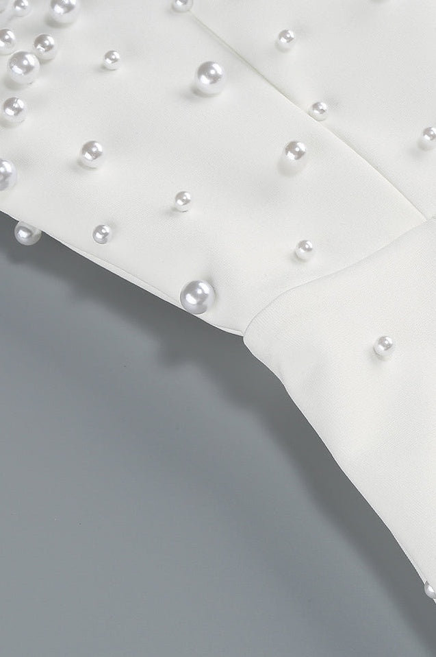 Robe Bustier Brodée de Perles