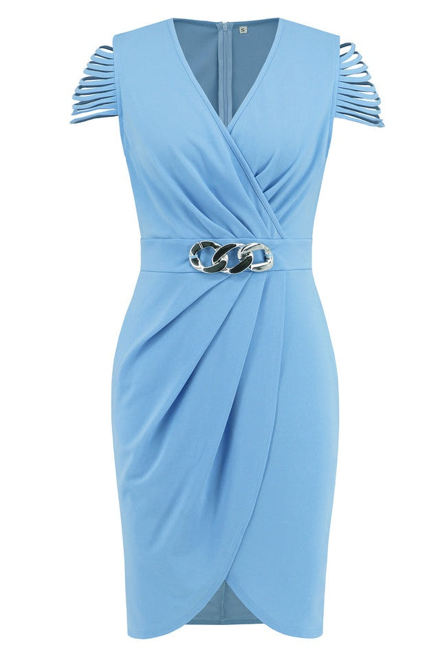 Robe Élégante Gaia à Décolleté en V