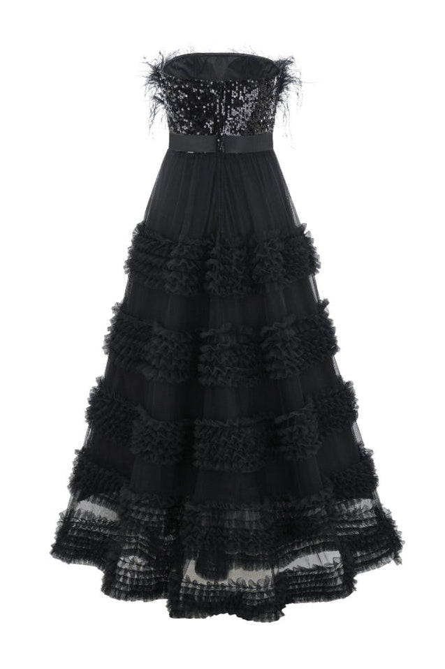 Robe Évasée en Plumetis Aella