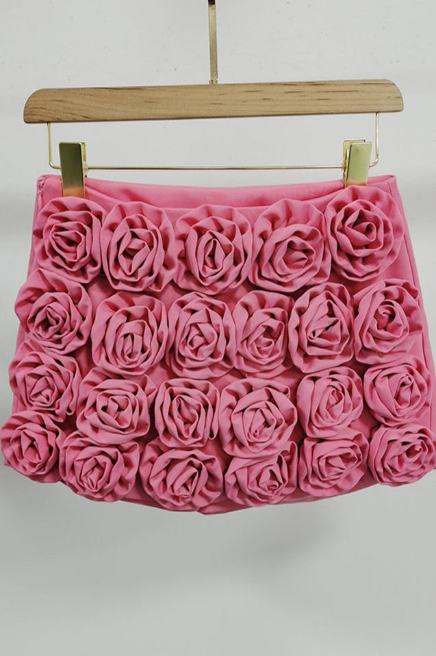 Shorts Brodés Astraea à Détails Floraux