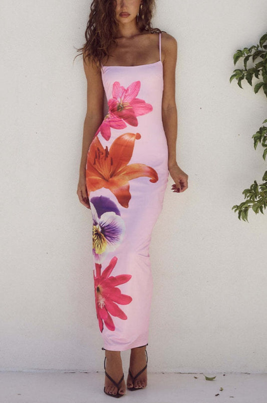 Robe Maxi Multicolore Ibiza - Révier Paris