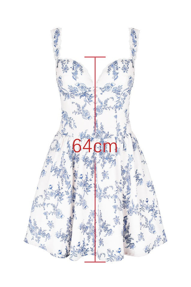 Robe Mini Brigite Évasée