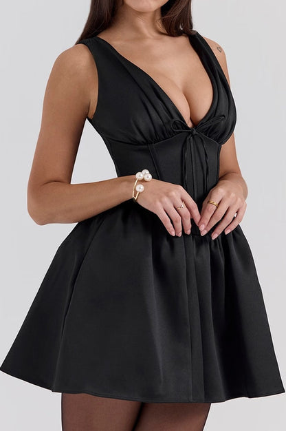 Robe Mini en Satin Emmeliette