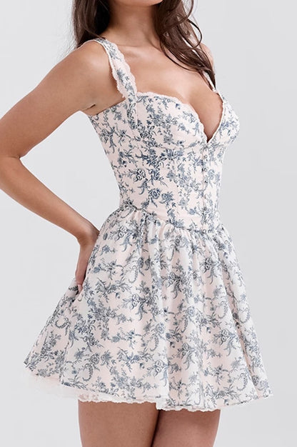 Robe Mini Brigite Évasée