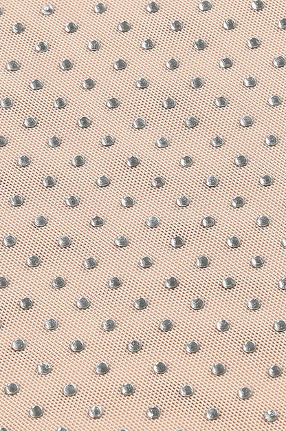 Robe de Cocktail Brodée à Épaule Dégagée avec Bracelet en Diamants