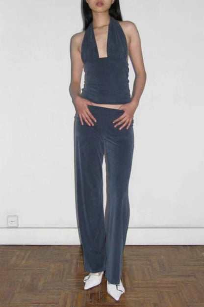 Robe Évasée en Cupro Brooklyn