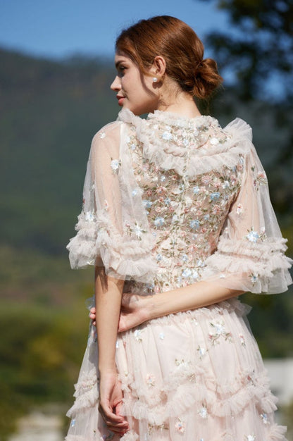 Robe Florale en Tulle Lalabelle