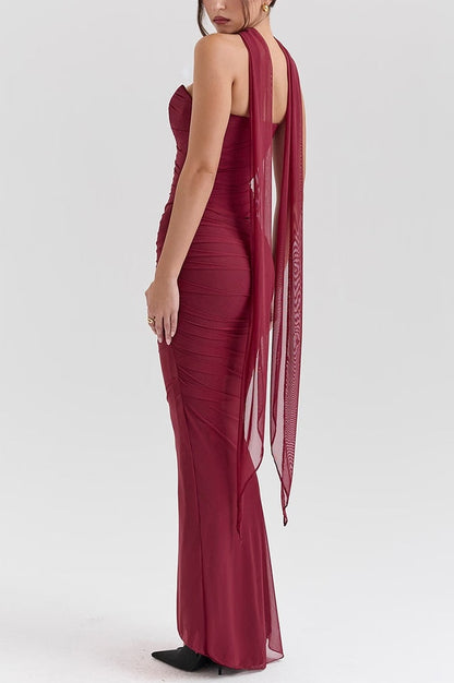 Ensemble Jupe avec Corset et Écharpe au Cou Hallie