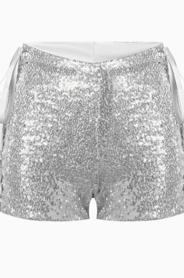 Shorts à Sequin Pailleté